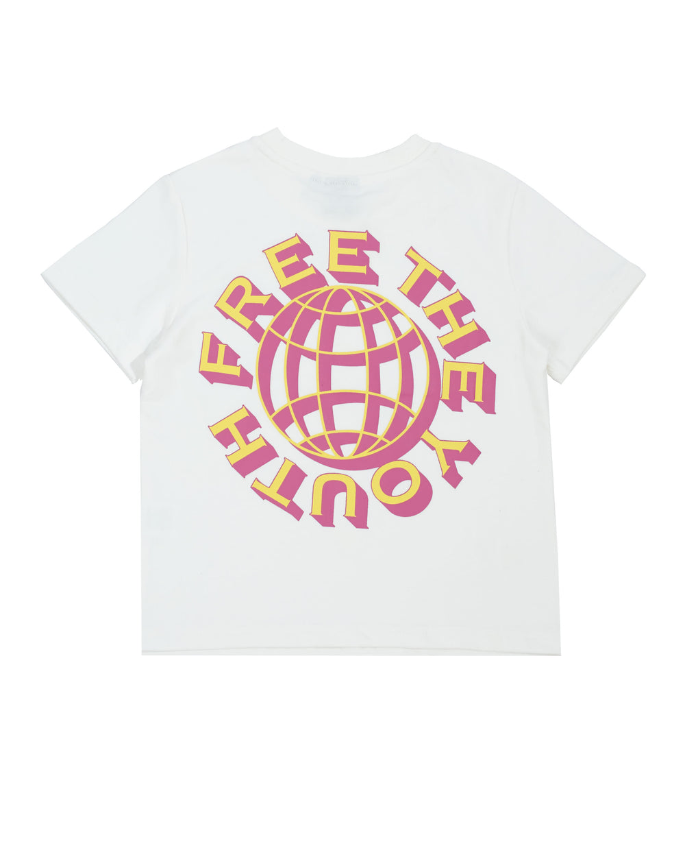 FTY ROCKET YOUTH TEE (WHITE) - KIDSWEAR