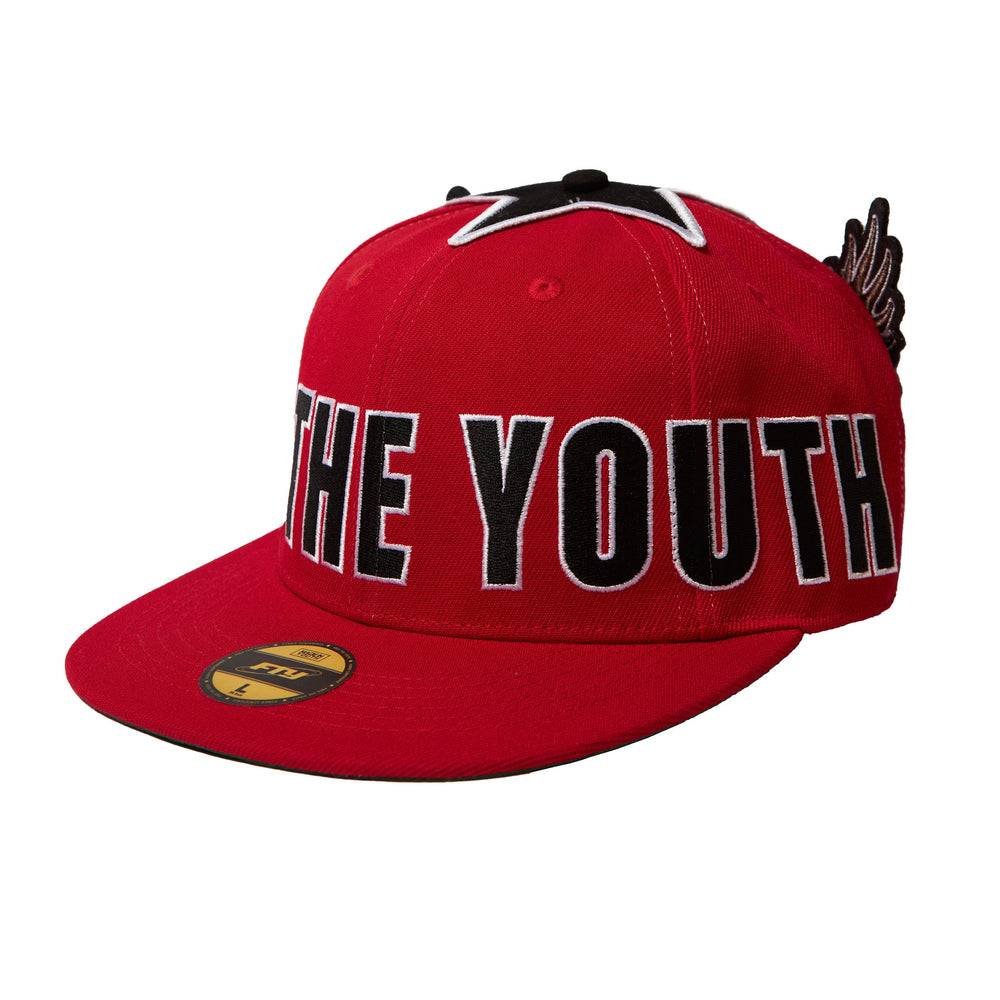 POWER CONFERENCE FITTED HAT - RED