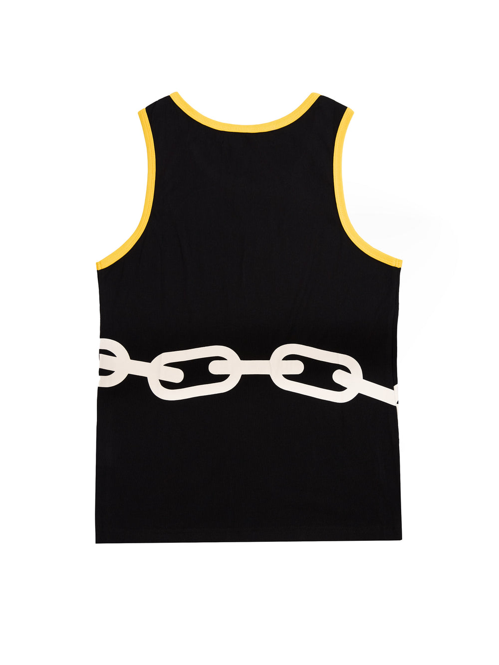 FTY TEAR CHAIN TANK TOP - BLACK