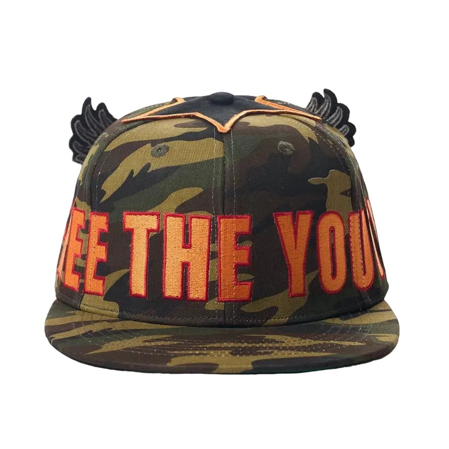 FTY POWER CONFERENCE FITTED HAT - CAMO