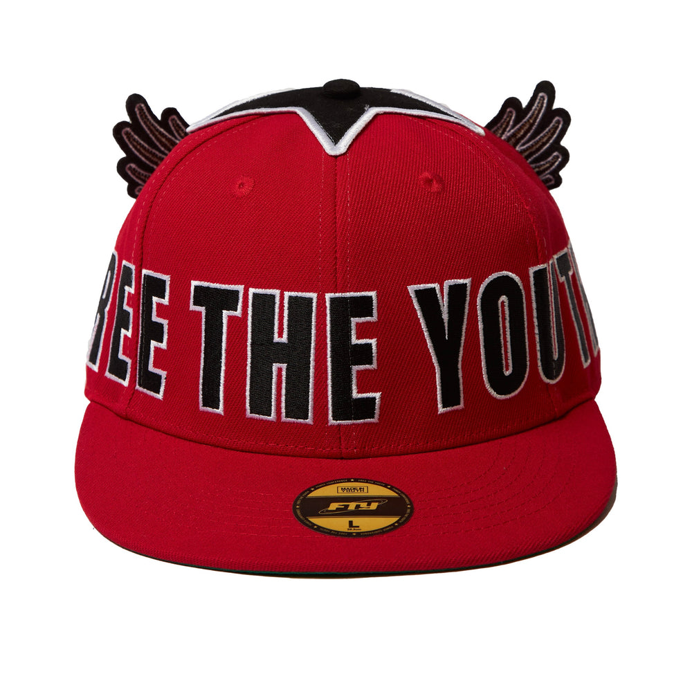 POWER CONFERENCE FITTED HAT - RED