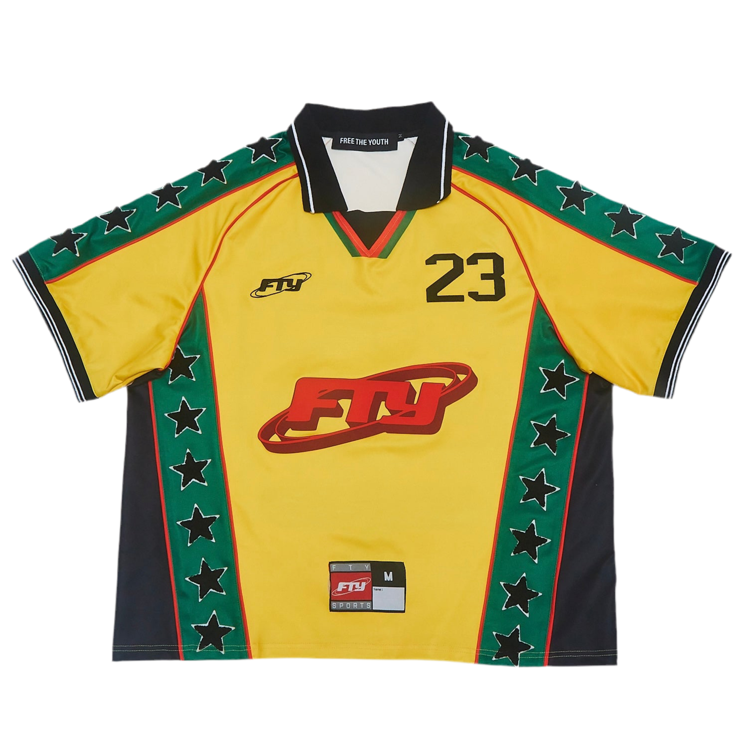 FTY GHANA SOCCER  JERSEY - YELLOW