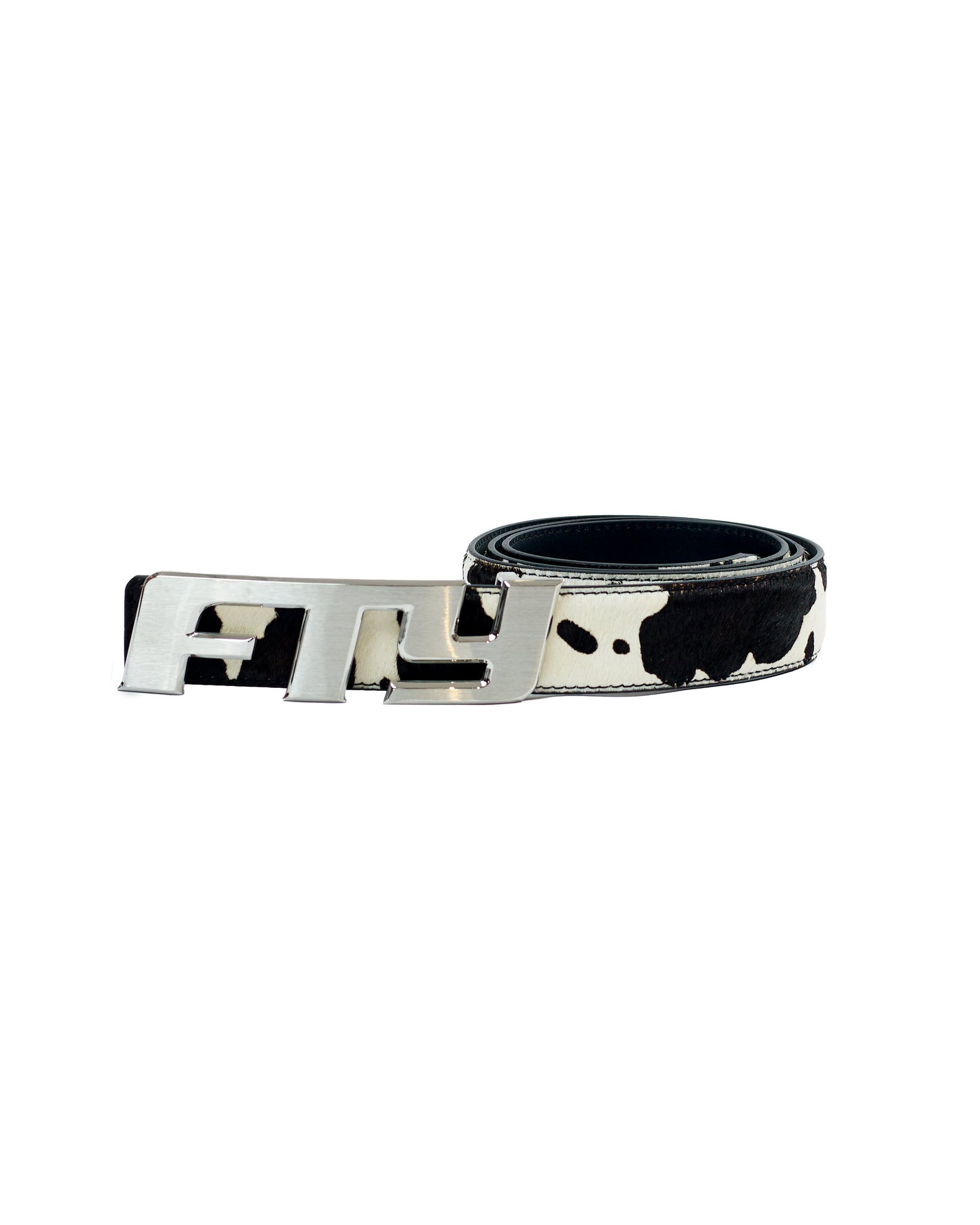FTY LOGO BELT - COWHIDE