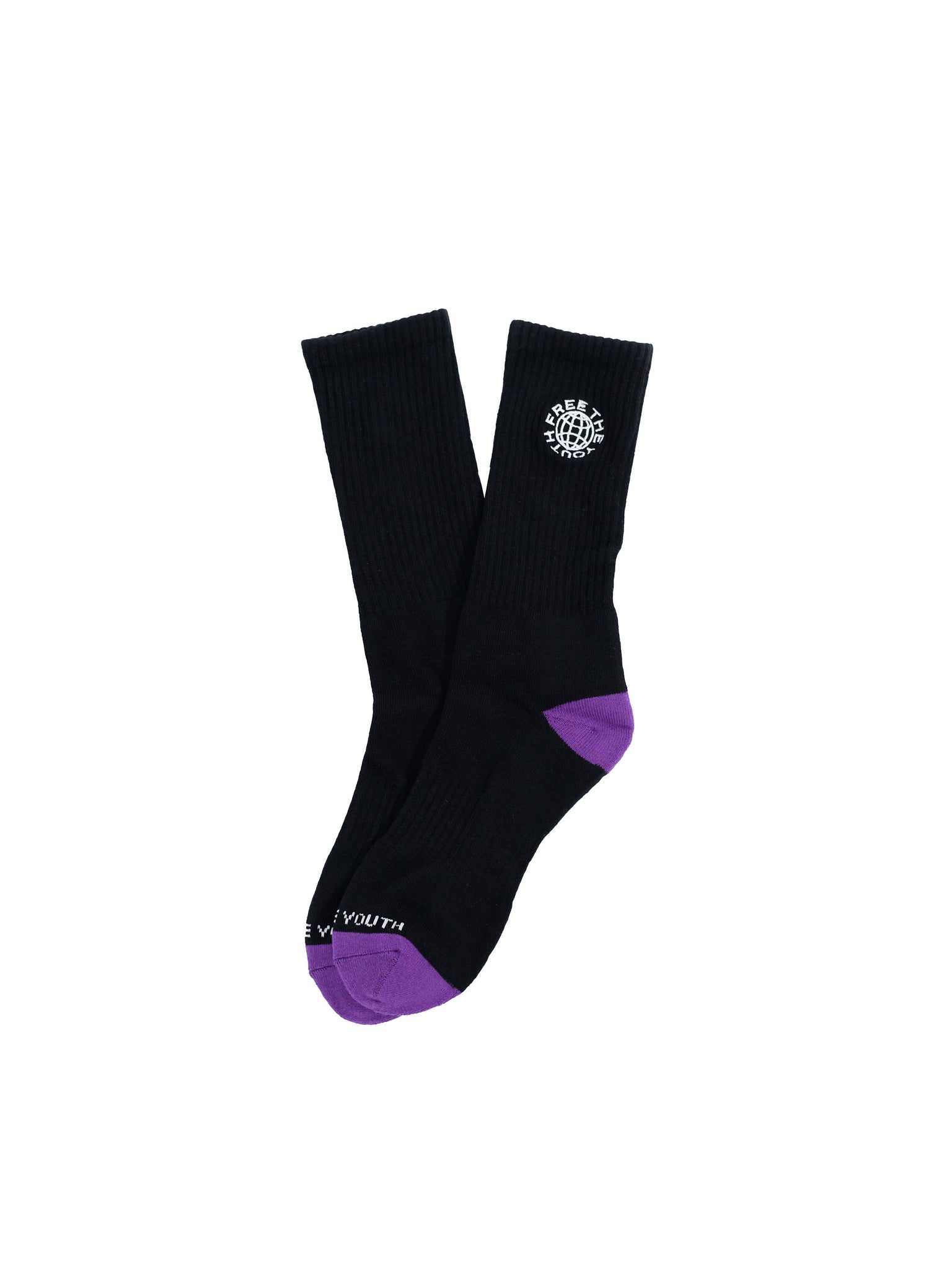 LOGO SOCKS - BLACK