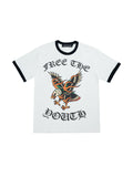 FTY PHOENIX RISE RINGER T-SHIRT - (WHITE)