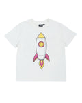 FTY ROCKET YOUTH TEE (WHITE) - KIDSWEAR