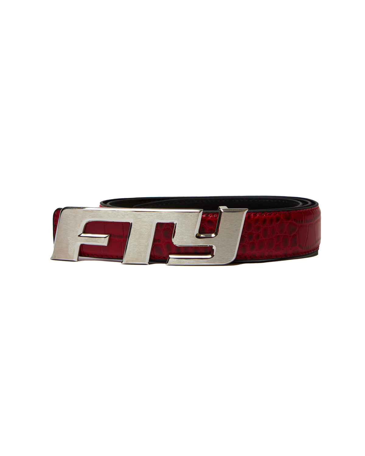 FTY LOGO BELT -  RED