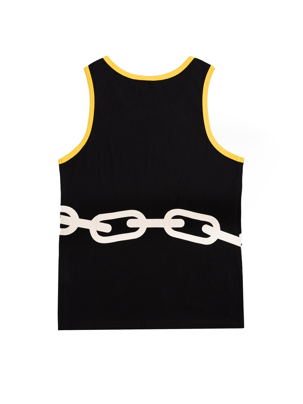 FTY TEAR CHAIN TANK TOP - BLACK
