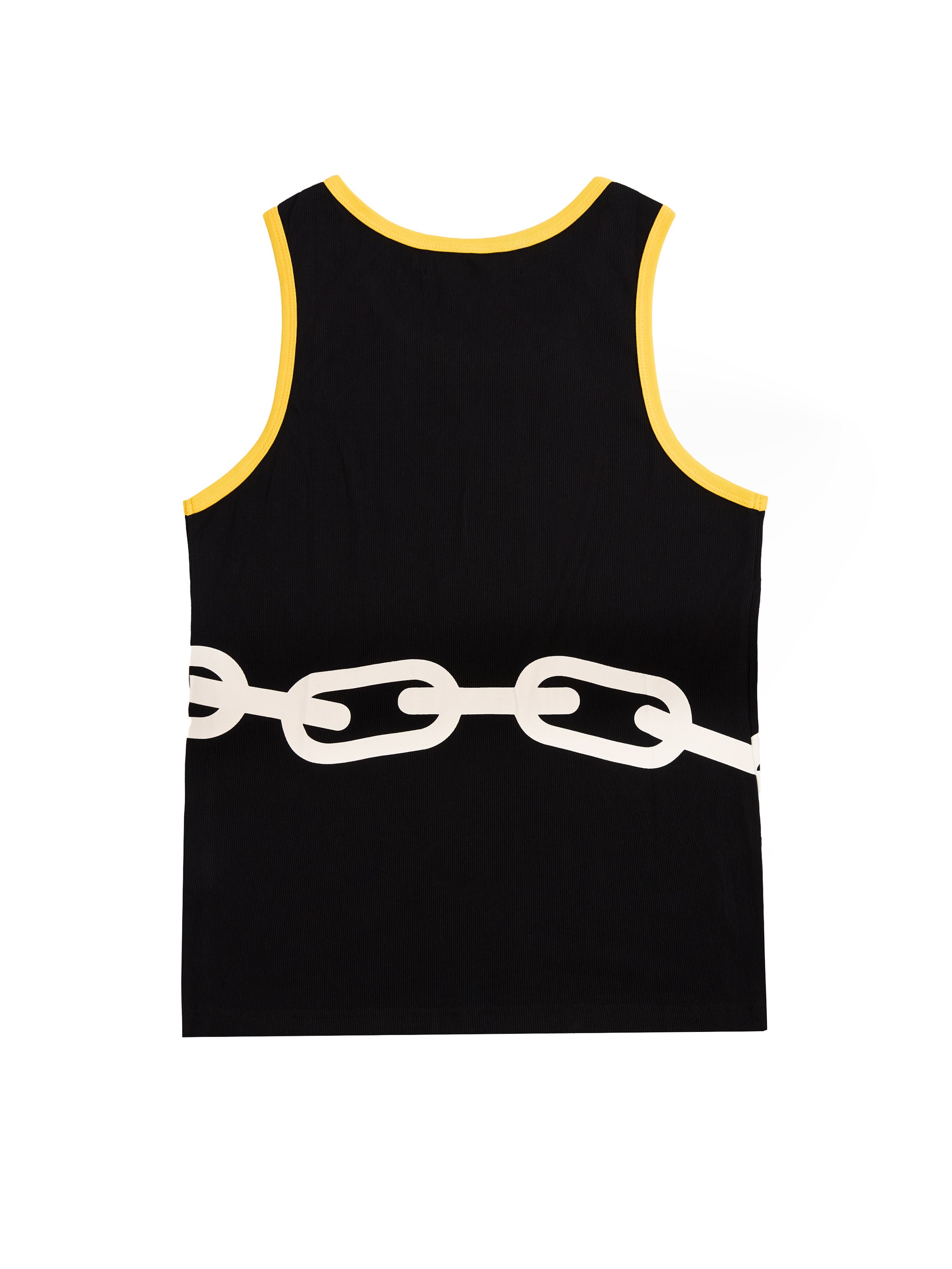 FTY TEAR CHAIN TANK TOP - BLACK