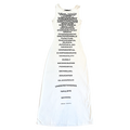 BABE YOUTH ‘Affirmation’ Dress - WHITE