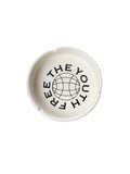 FTY GLOBAL YOUTH ASH TRAY - WHITE