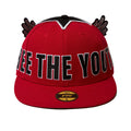 POWER CONFERENCE FITTED HAT - RED