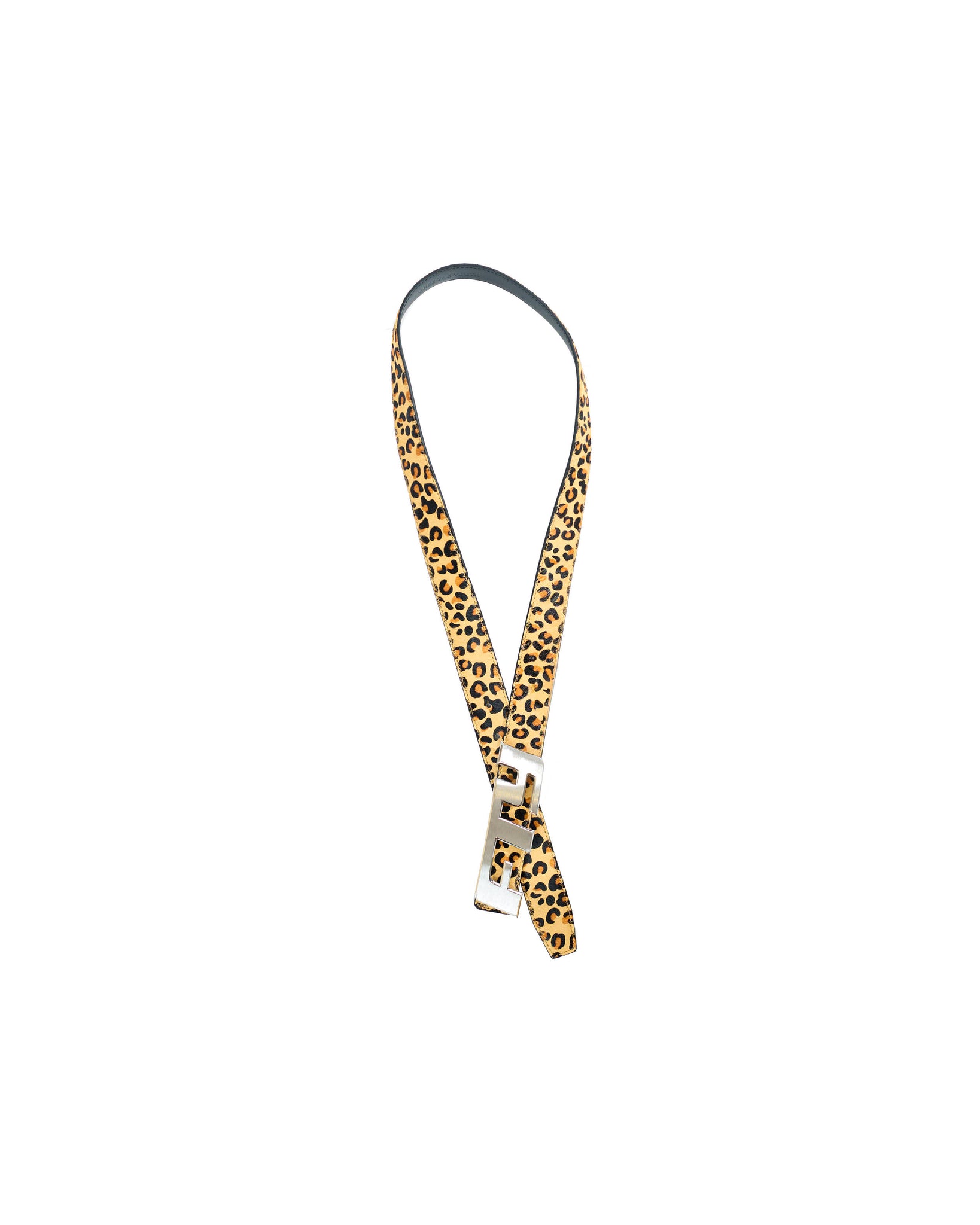 FTY LOGO BELT - CHEETAH SKIN
