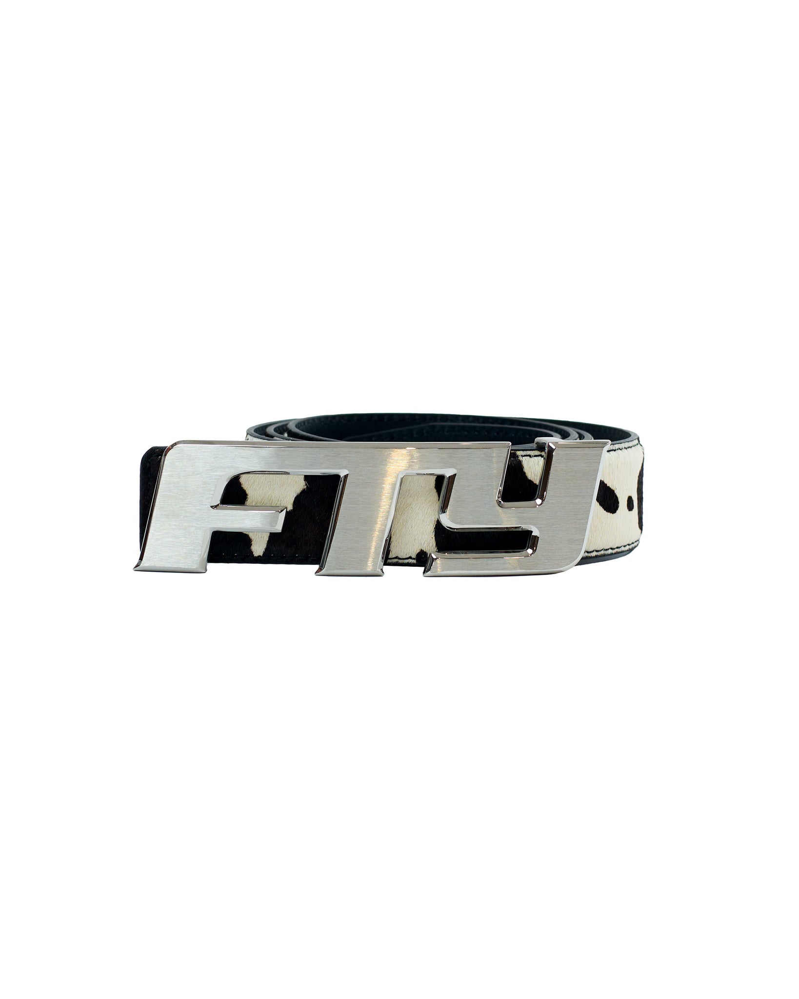 FTY LOGO BELT - COWHIDE