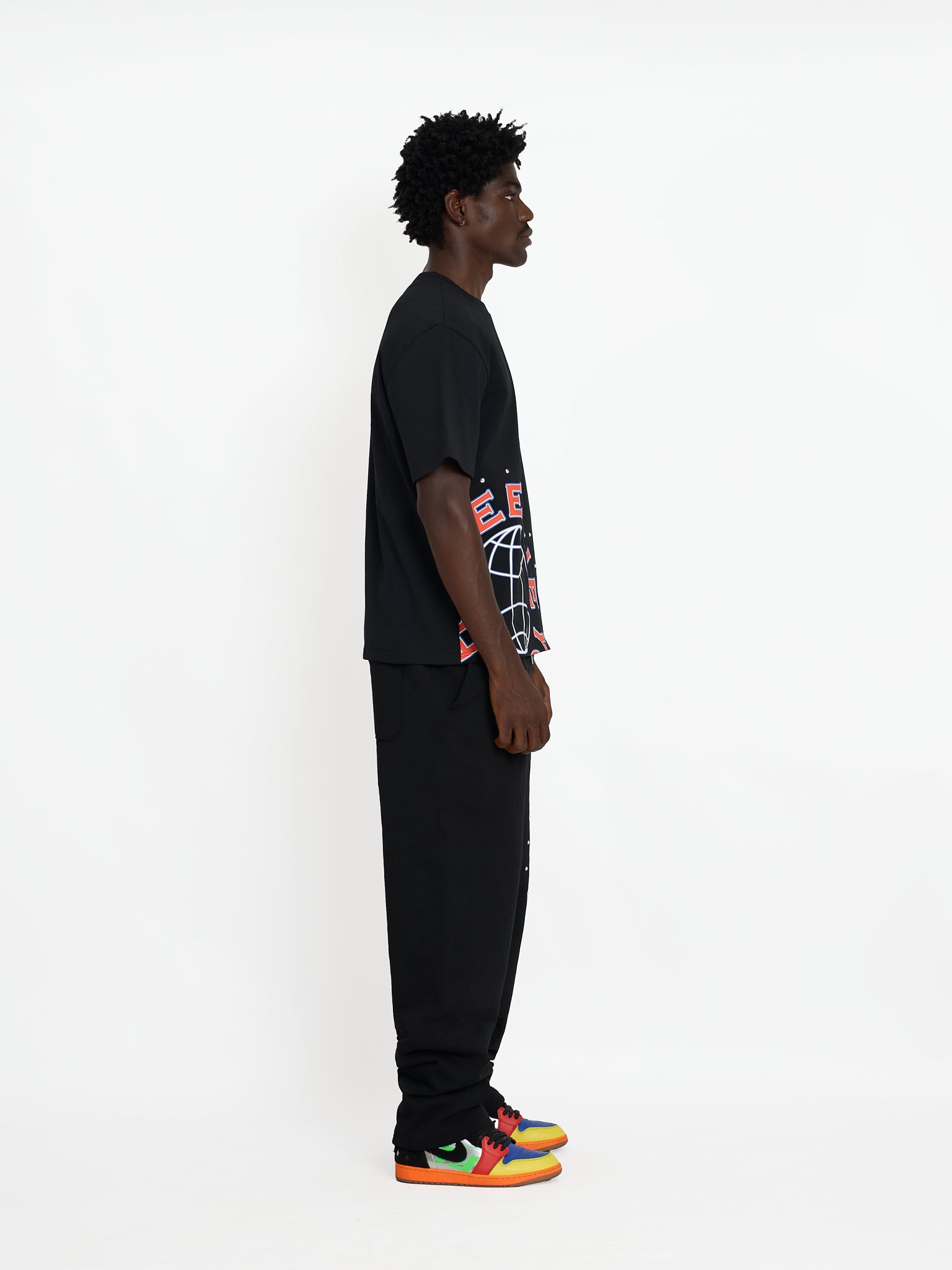 FTY ECLIPSE  T-SHIRT -  BLACK