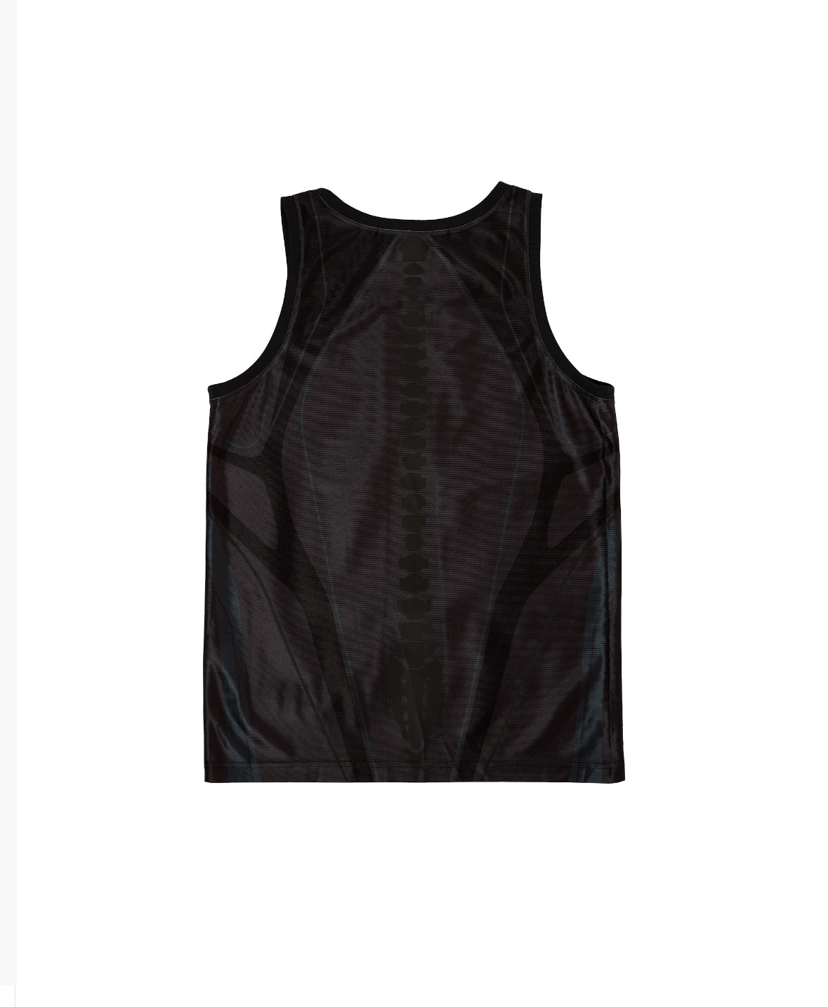 FTY REFLECTIVE SPINAL CYCLING VEST - BLACK