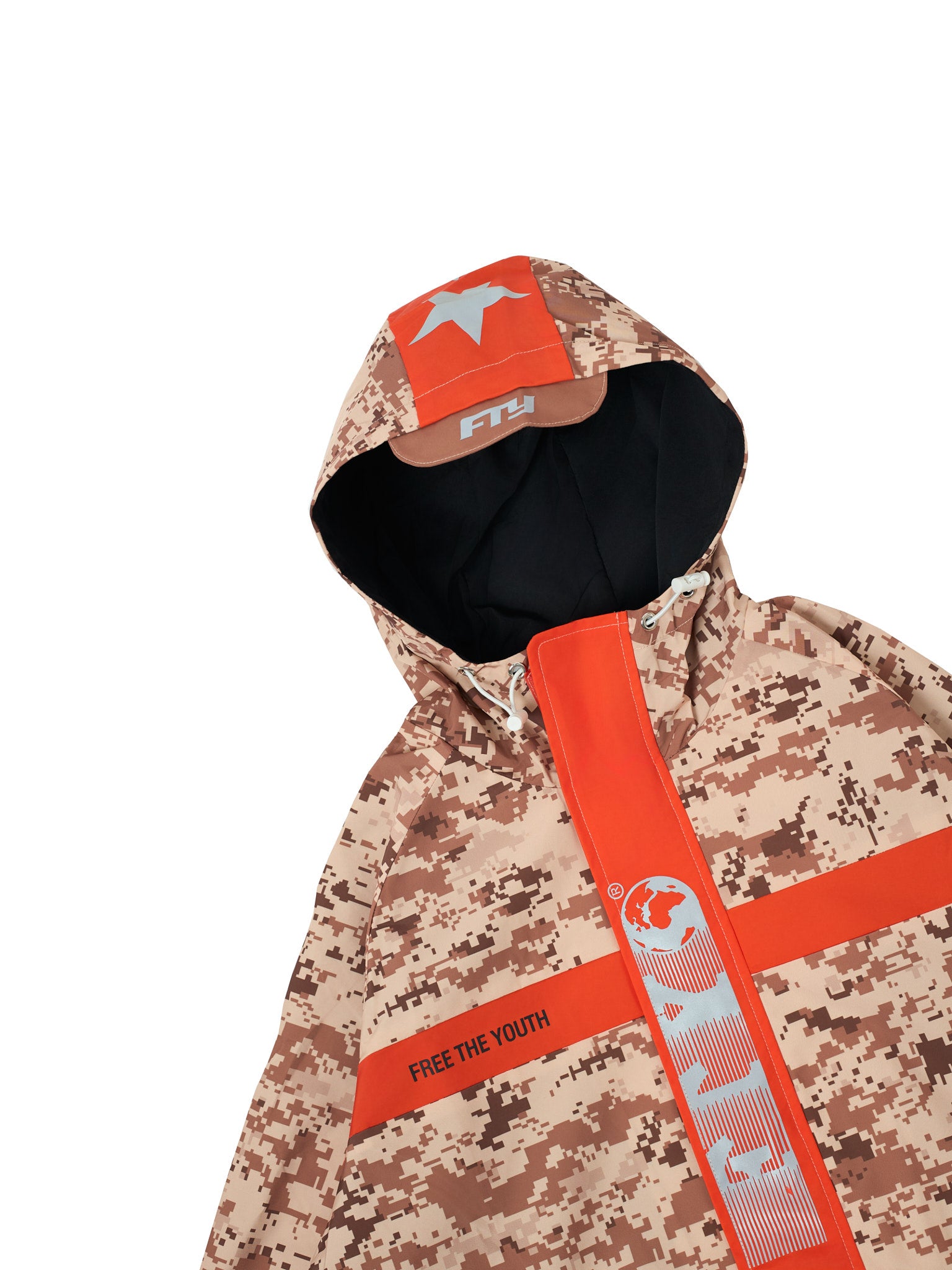 FTY COMMAND CAMOUFLAGE MOUNTAIN JACKET – FREE THE YOUTH