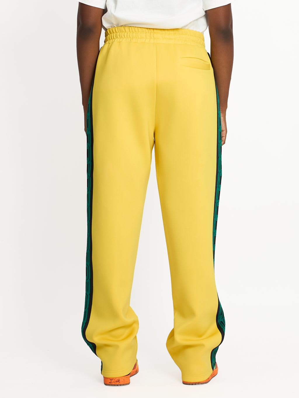 FTY TEAR CHAIN TRACK PANTS - YELLOW