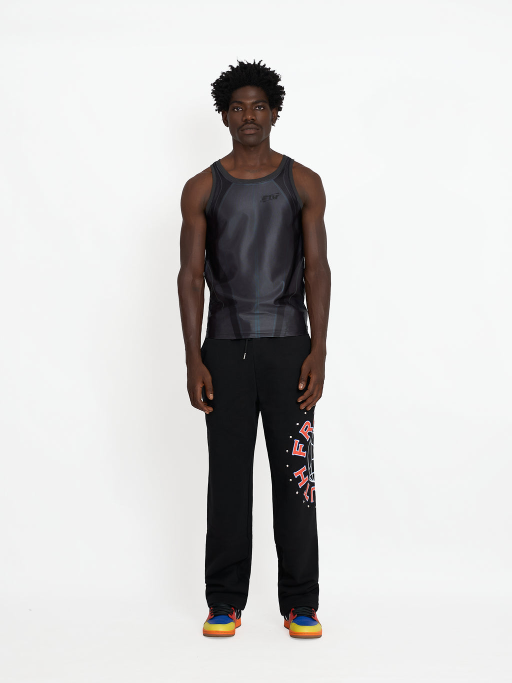 FTY REFLECTIVE SPINAL CYCLING VEST - BLACK