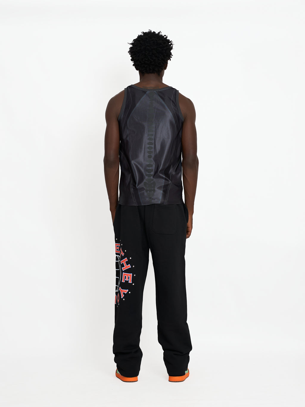 FTY REFLECTIVE SPINAL CYCLING VEST - BLACK