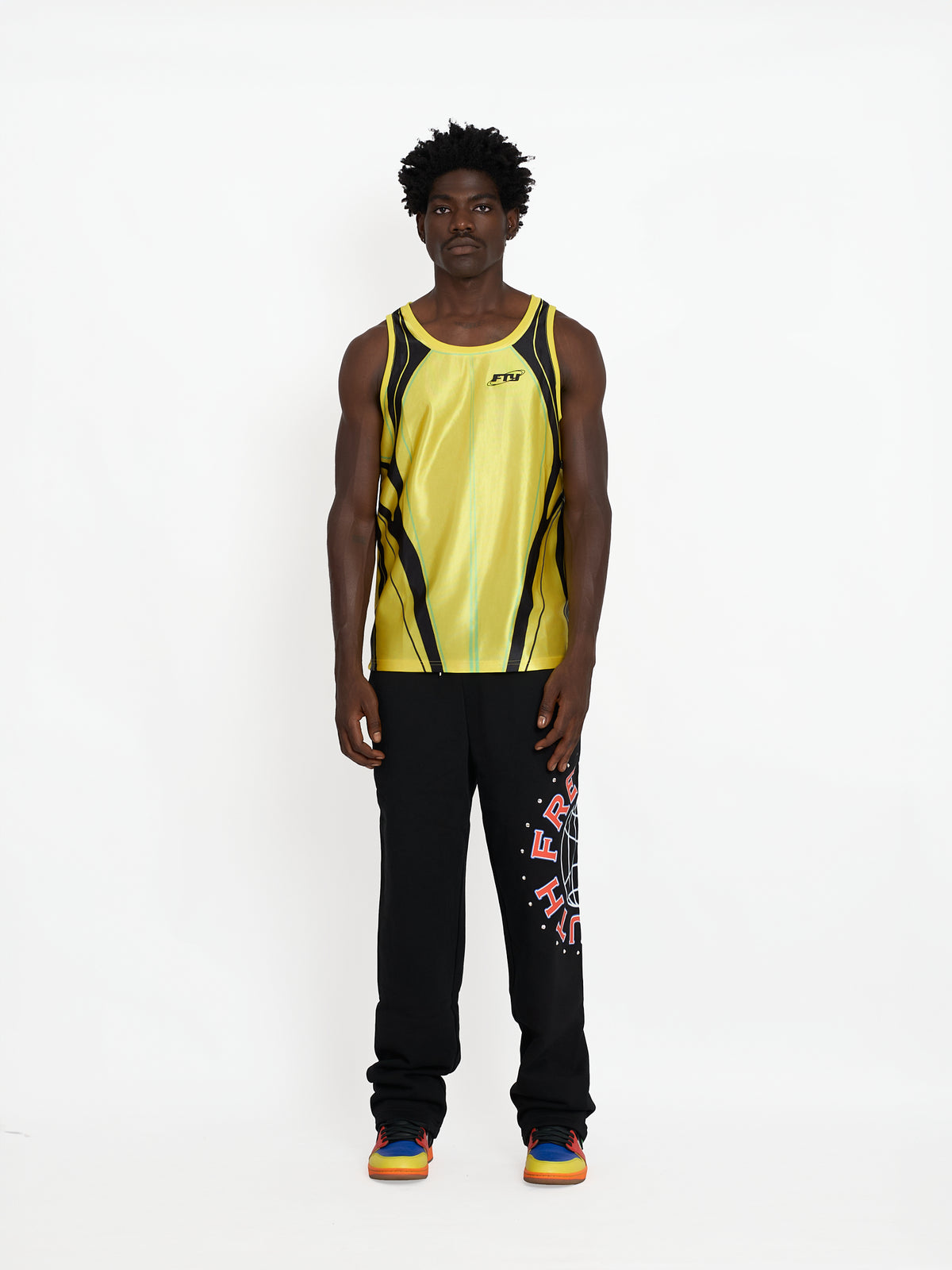 FTY REFLECTIVE SPINAL CYCLING VEST - YELLOW