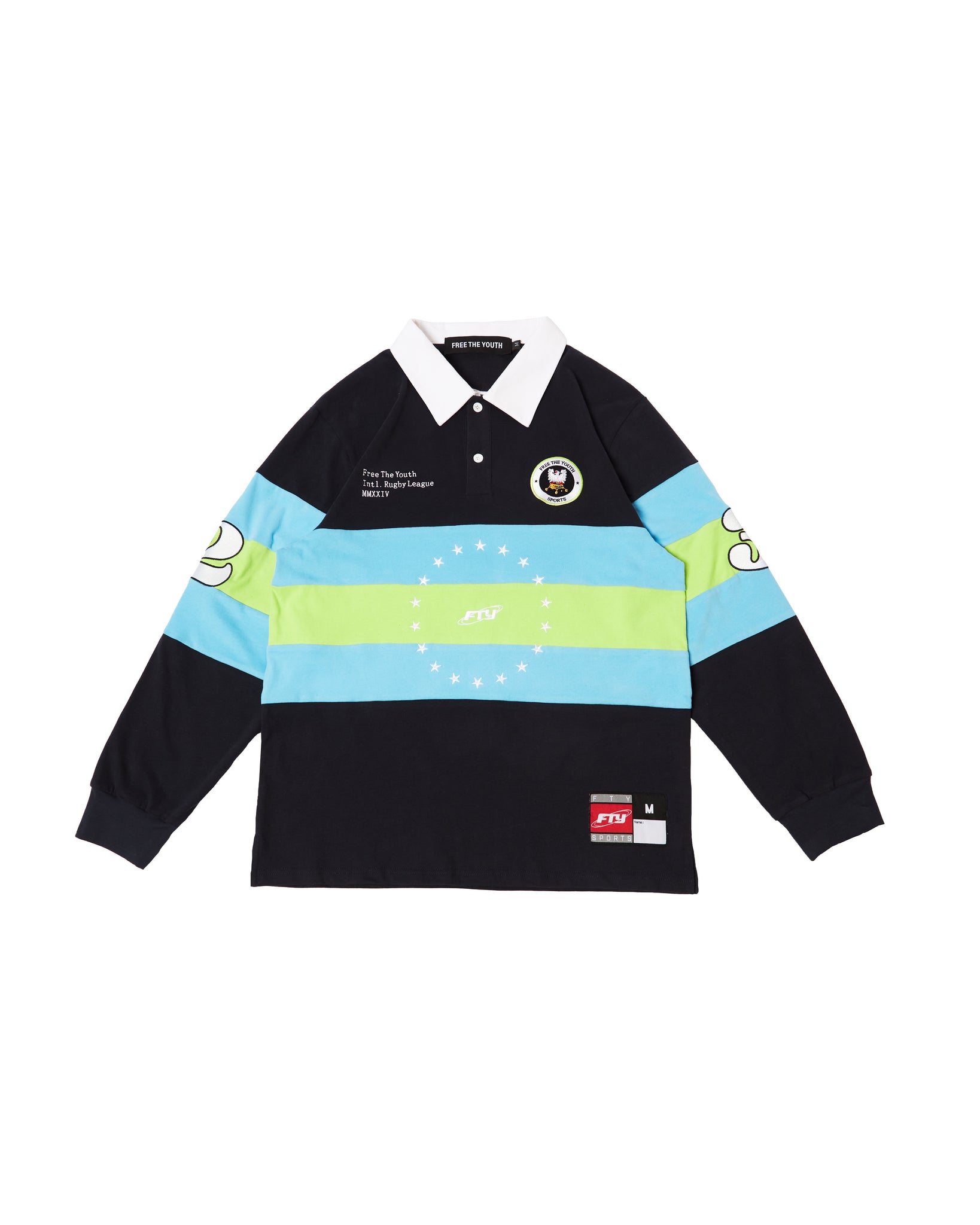 FTY SPORTS RUGBY JERSEY  - GREEN