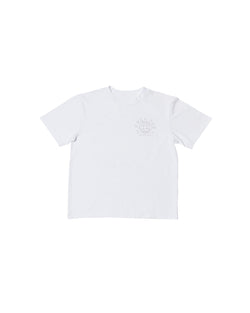 RHINESTONE LOGO T-SHIRT (WHITE)