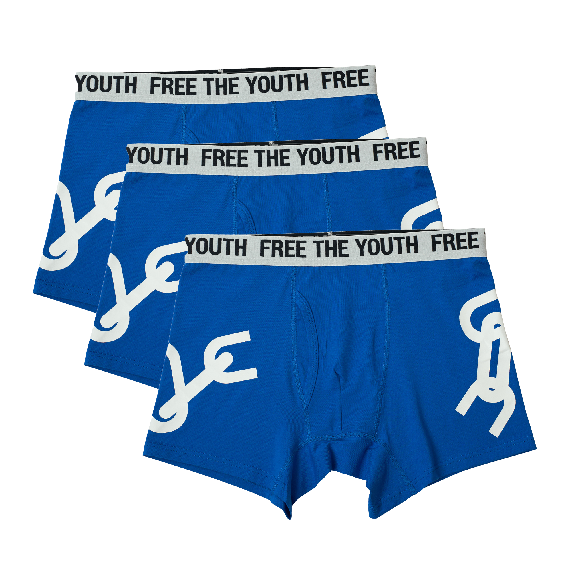 FTY TEAR CHAIN BOXERS - BLUE