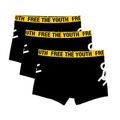 FTY TEAR CHAIN BOXERS - BLACK