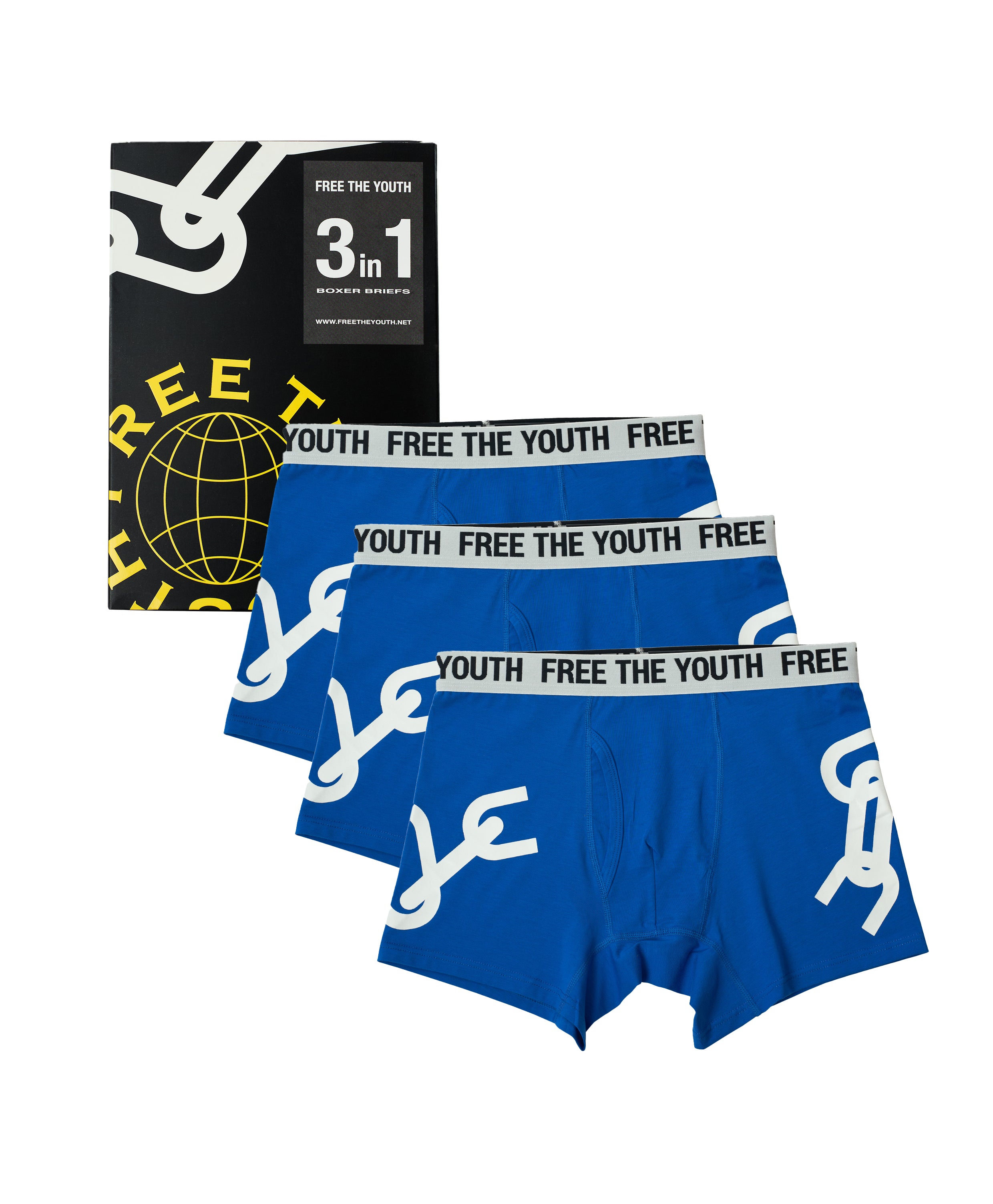 FTY TEAR CHAIN BOXERS - BLUE