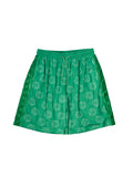 FTY MONOGRAM MESH SHORTS - GREEN