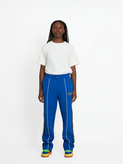 FTY TEAR CHAIN TRACK PANTS - BLUE