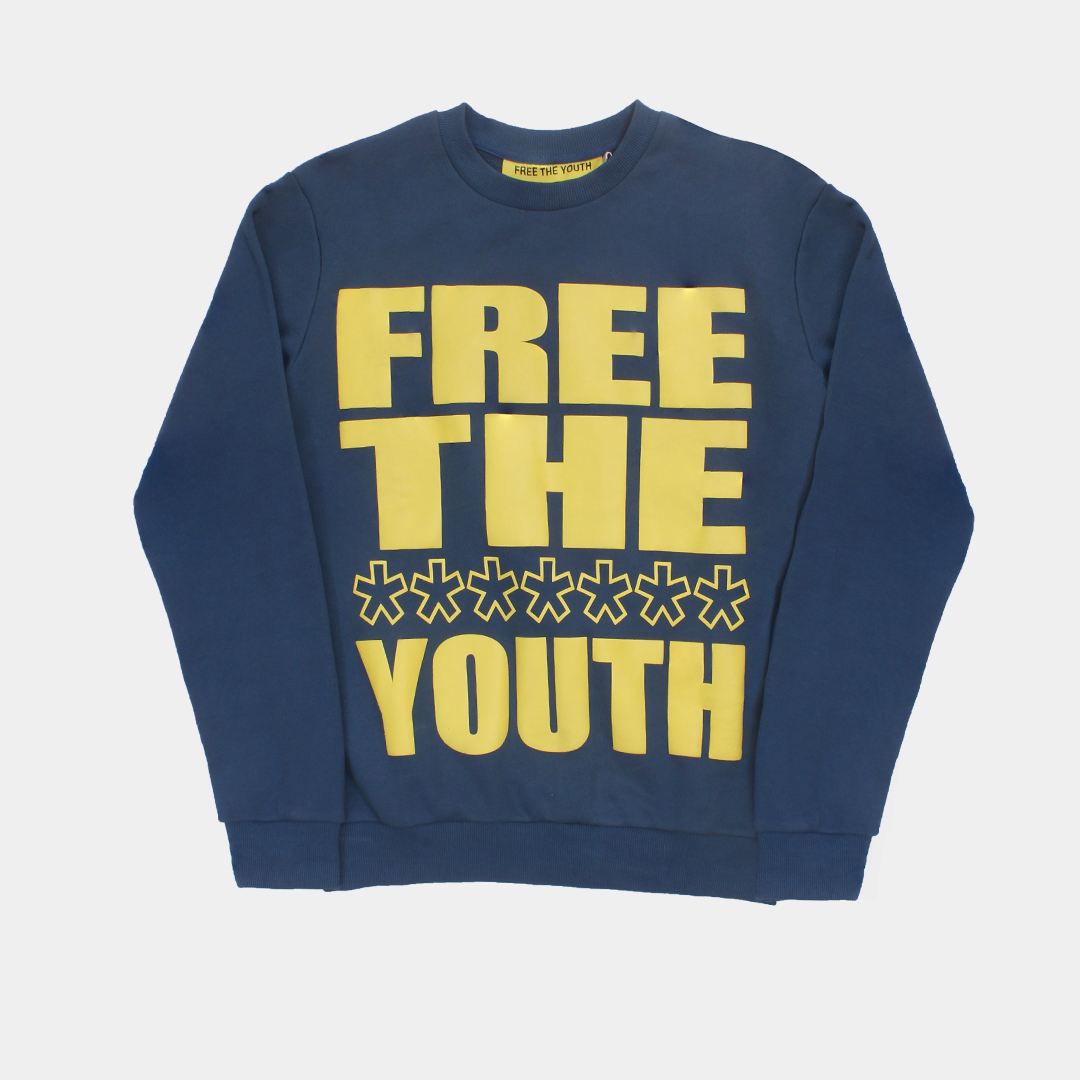 FREE THE F*%KING YOUTH CREWNECK